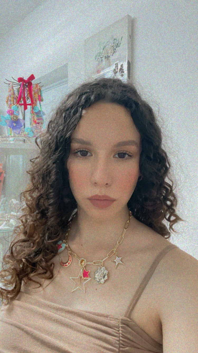 IDEA LOCAL PINK STAR NECKLACE