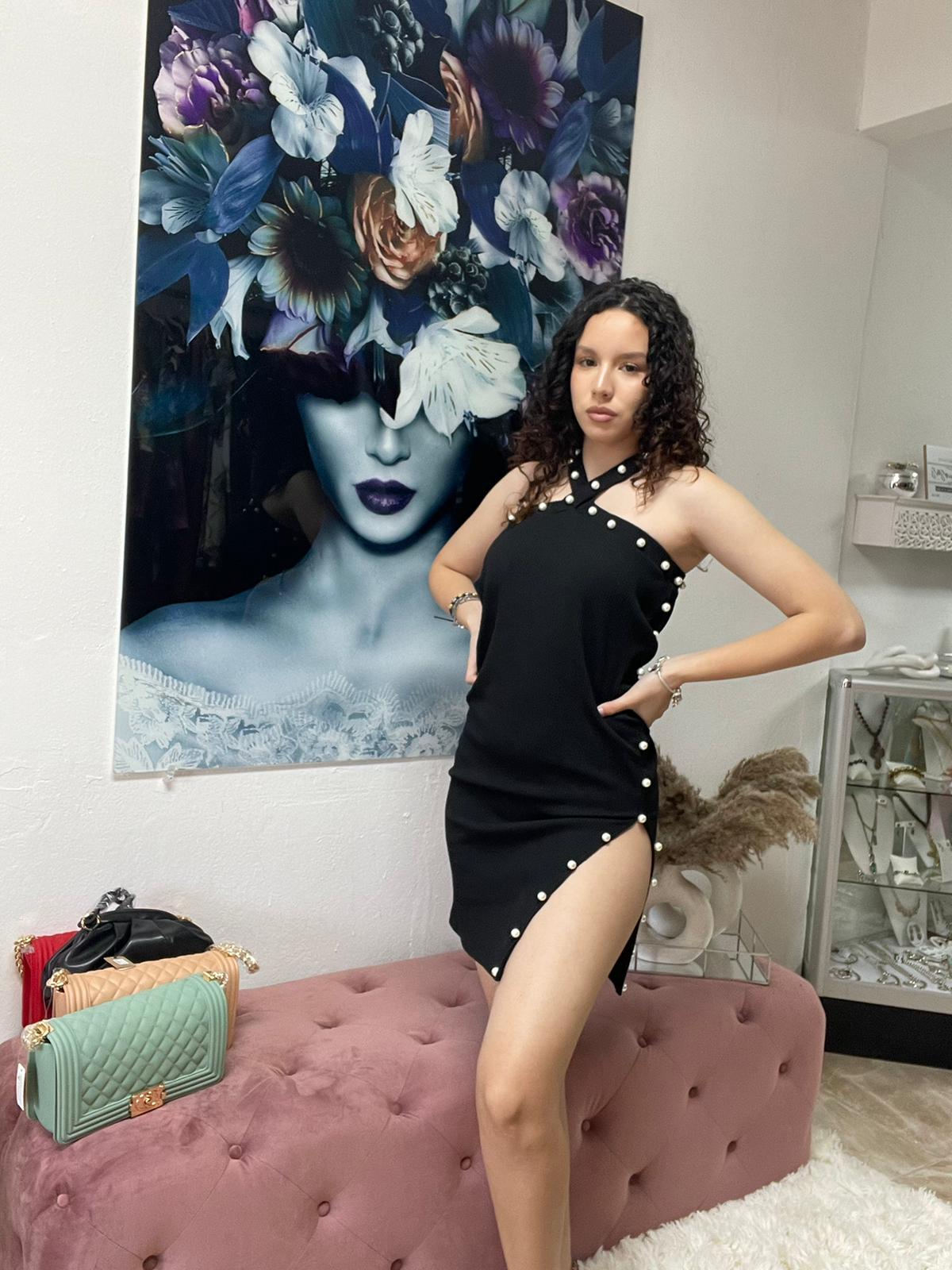 BLACK PEARL DRESS