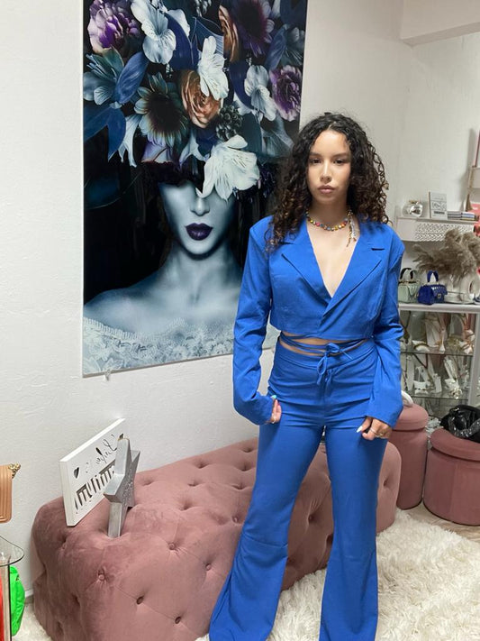 BLUE BLAZER SET