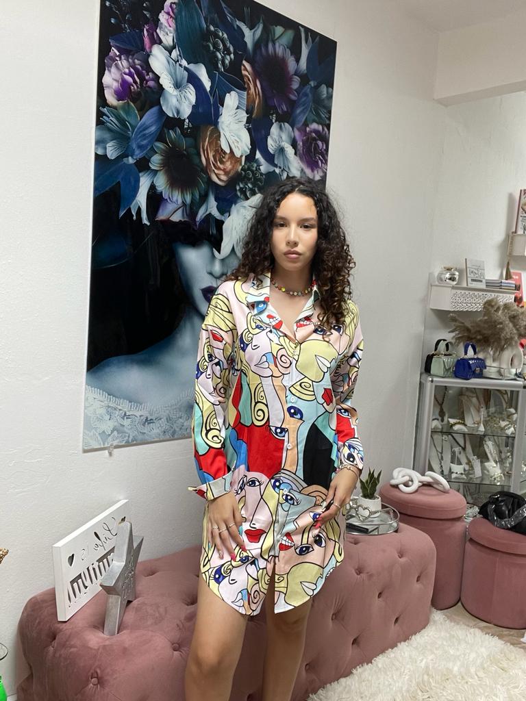 COLORFUL DRESS