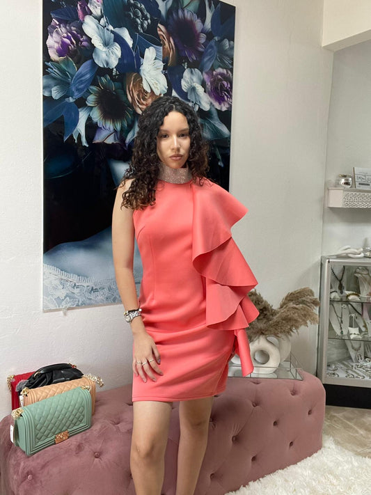 CORAL DRESS