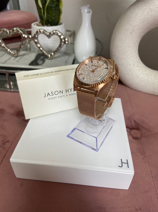 JASON HYDE ROSE GOLD WATCH