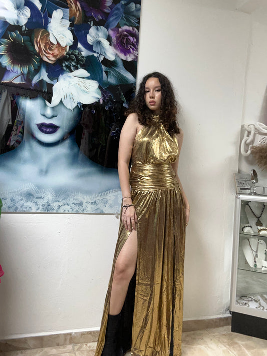GOLD DRESS