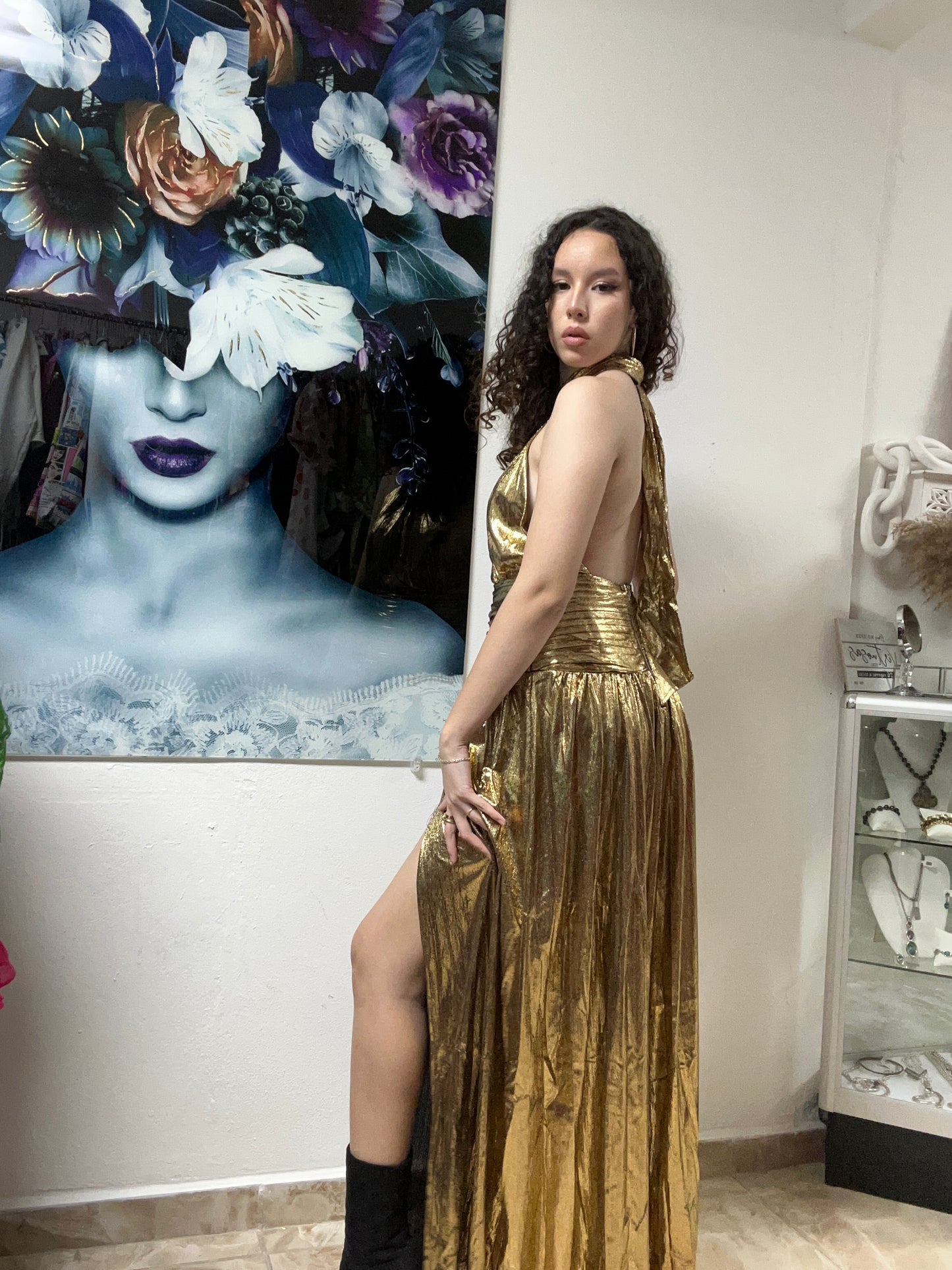 GOLD DRESS