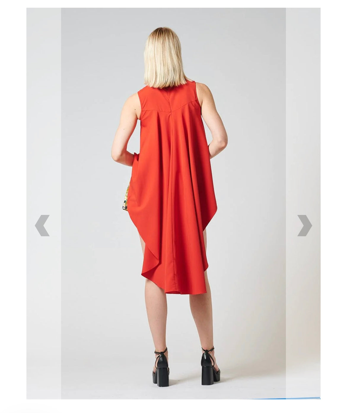 Red mermaid top